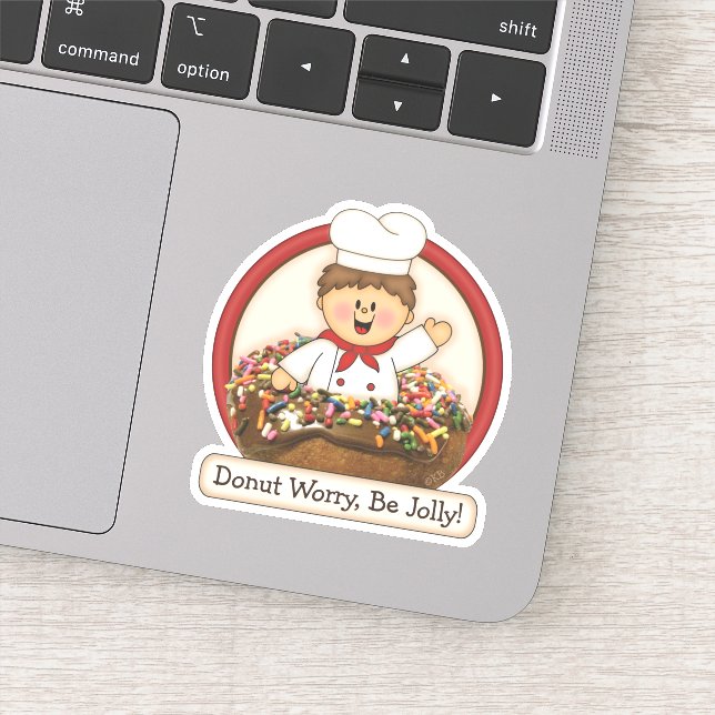 Adesivo JollyKins Donut Red (Detalhe)