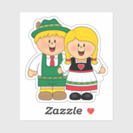 Adesivo JollyKins Octoberfest Couple 