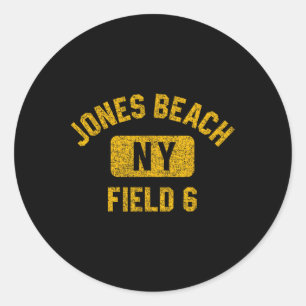 Adesivo Jones Beach Field 6 Ny Gym Estilo Distante Amber