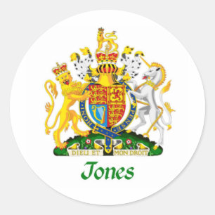 Adesivo Jones Shield do Reino Unido Excelente