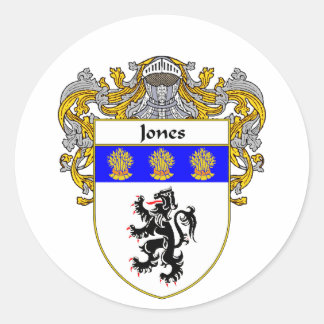 Adesivo Jones Welsh Casaco de Armas (Mantled)
