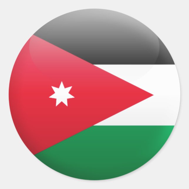 Adesivo Jordan Flag (Frente)