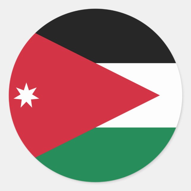 Adesivo Jordan Flag (Frente)