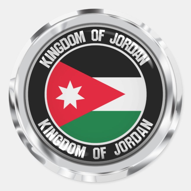 Adesivo Jordan Round Emblem (Frente)