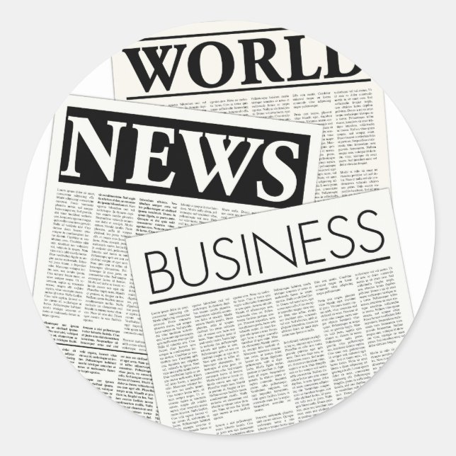 Adesivo Jornais (Frente)