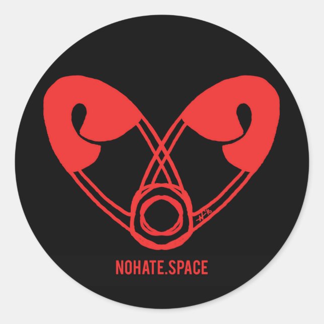 Adesivo Jornal No Oate Space Stickers (Frente)