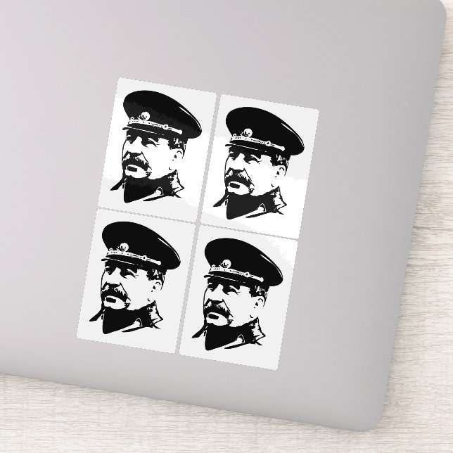 Adesivo Joseph Stalin, URSS, CCCP, União Soviética, Comuni (Detalhe)