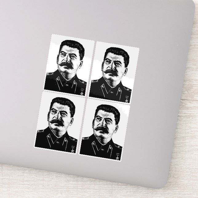 Adesivo Joseph Stalin, URSS, CCCP, União Soviética, Comuni (Detalhe)