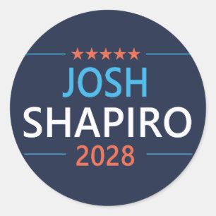 Adesivo Josh Shapiro 2028