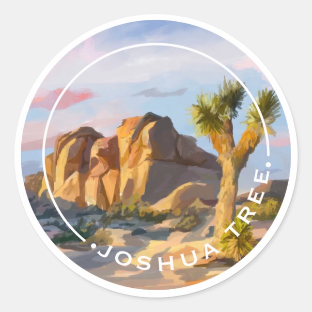 Adesivo Joshua Tree National Park Sticker (Frente)