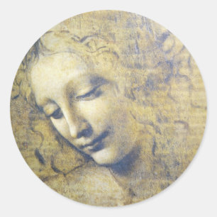 Adesivo jovem mulher 2