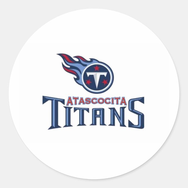 Adesivo Jovens Atascocita Titans (Frente)
