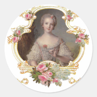 Adesivo Jovens Rainhas Marie Antoinette - Cartões Rosa