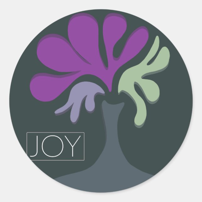 Adesivo Joy Bubble Flowers (Frente)