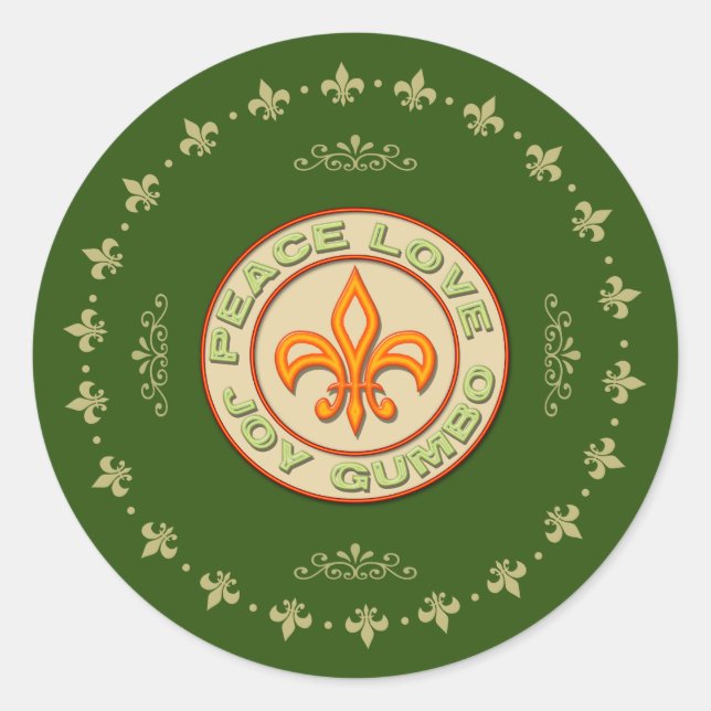 Adesivo Joy Joy Gumbo Holiday Stickers (Frente)