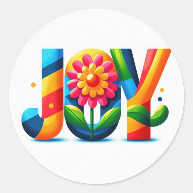 Adesivo Joy Stickers (Frente)