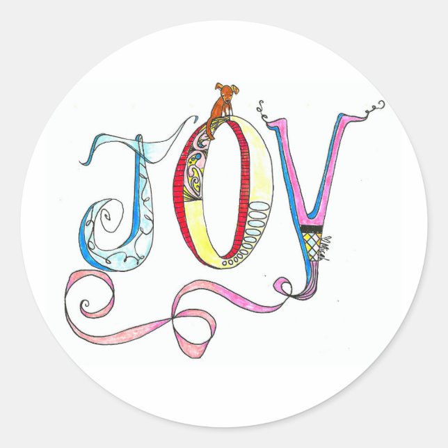 Adesivo Joy Stickers (Frente)