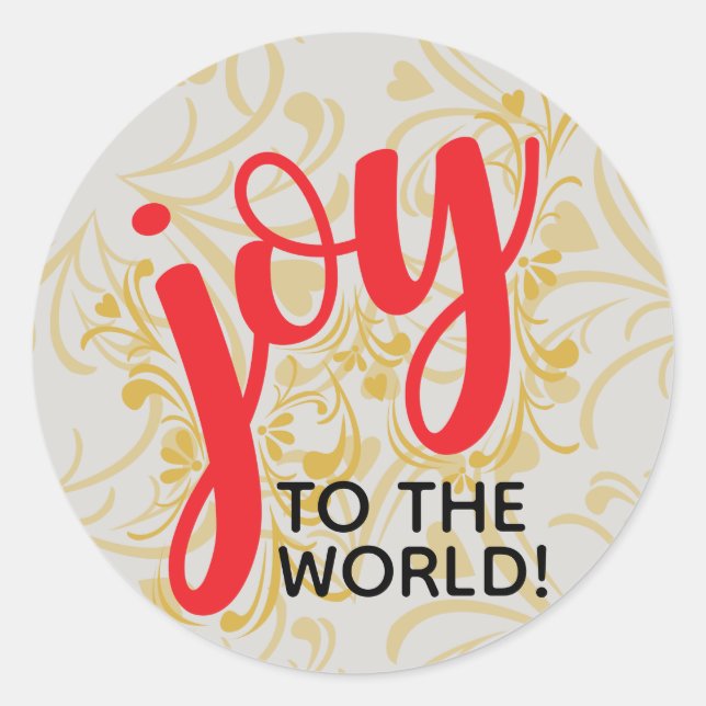 Adesivo Joy To the World Sticker (Frente)
