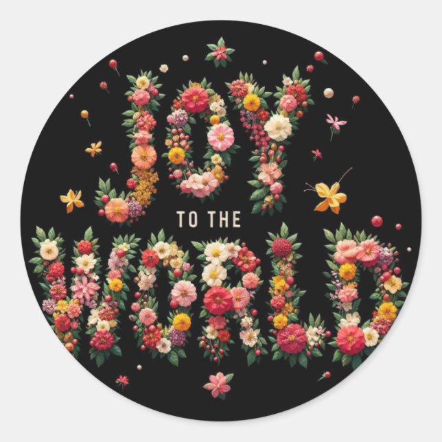 Adesivo JOY to the World Stickers (Frente)