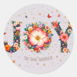 Adesivo JOY to the World Stickers