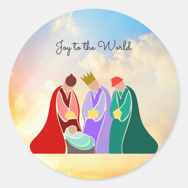 Adesivo Joy to the World, The Three Wise Men, (Frente)
