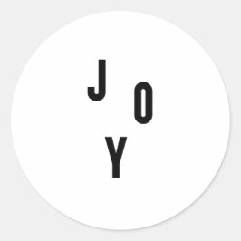 Adesivo Joy typography