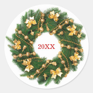 Adesivo Joy Wreath - Vinheta Círculo