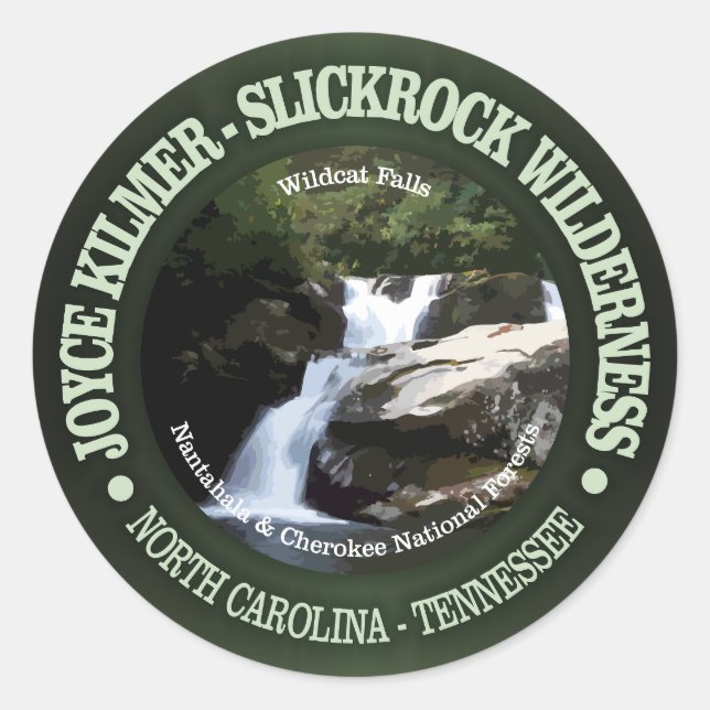 Adesivo Joyce Kilmer-Slickrock Wilderness (Frente)