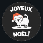 Adesivo Joyeux Noël Khao Manee White Cat Papais noeis de N<br><div class="desc">Joyeux Noël Khao Manee White Cat Papais noeis de Natal 1</div>