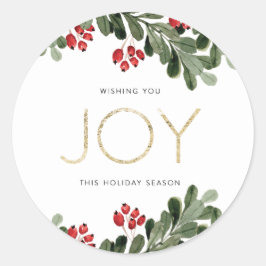 Adesivo Joyful Boughs de Holly