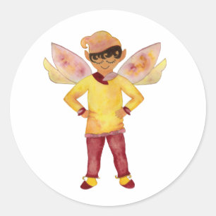 Adesivo Joyful Yellow Elf Sticker