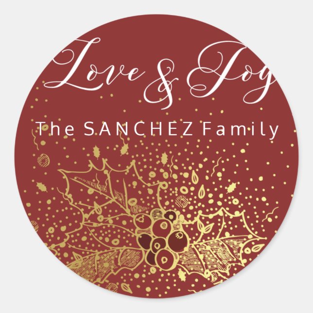 Adesivo Joyfull Confetti Classic Round Sticker, Matte (Frente)