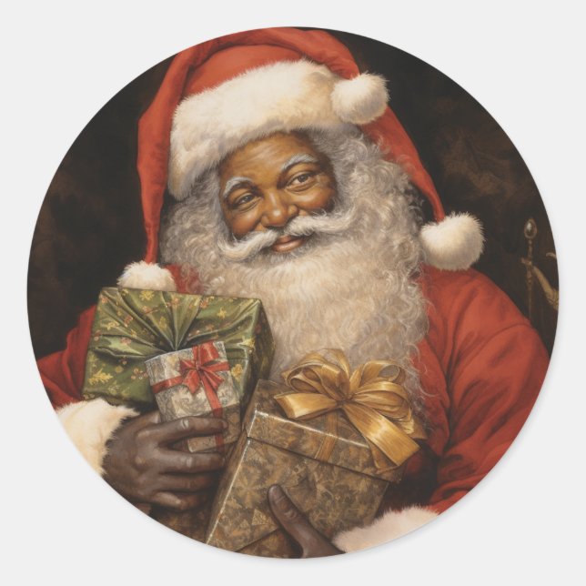 Adesivo Joyous Black Papai Noel: Espírito de Férias (Frente)