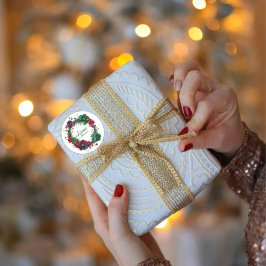 Adesivo Joyous Moments Floral holiday Wreath Sticker