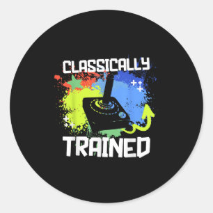 Adesivo Joystick de jogos retrorados de jogos com treiname