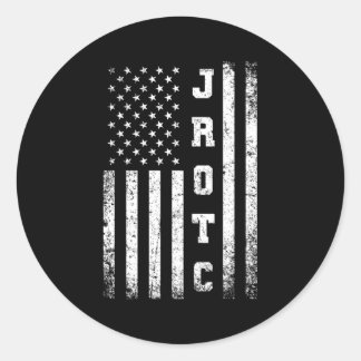 Adesivo Jrotc Estados Unidos Junior Rotc American Flag
