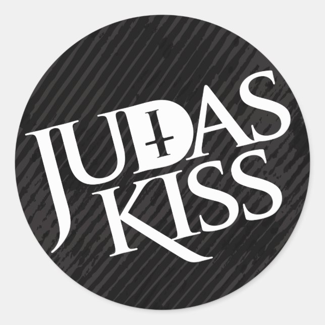 Adesivo Judas Kiss Sticker (Frente)