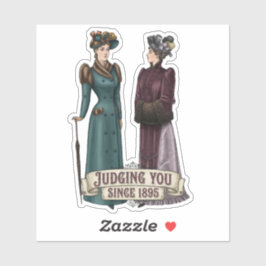 Adesivo Judging You Since 1895 - Funny History Buff Gift