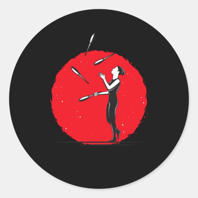 Adesivo Juggle Artist Juggler (Frente)
