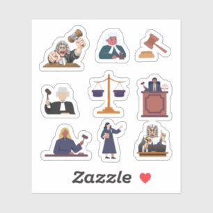 Adesivo Juiz Stickers