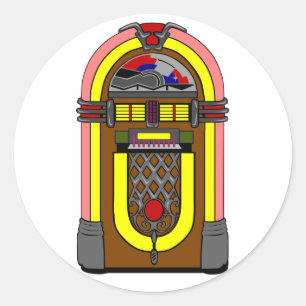 Adesivo Jukebox do anos 50