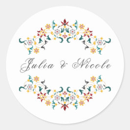 Adesivo Julia & Nicole