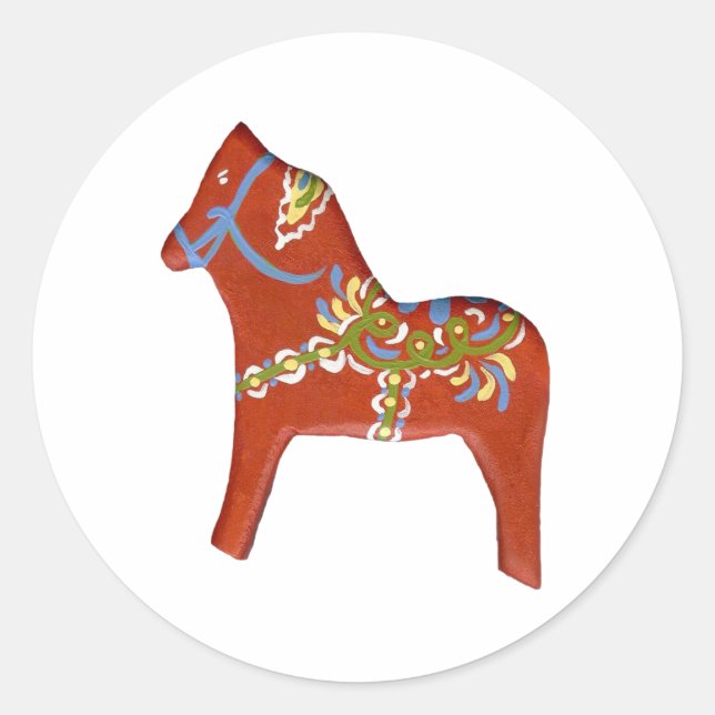 Adesivo Julia's Dala Horse (Frente)