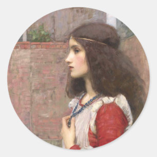Adesivo Julieta por John William Waterhouse, Art