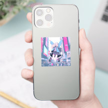 Jumping JK シール|寿司娘 Seal GenerativeAI