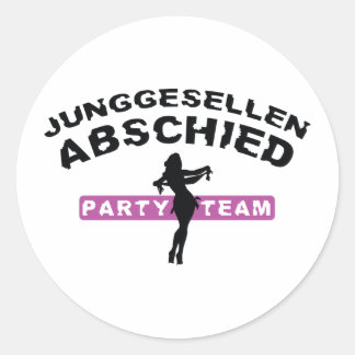 Adesivo junggesellenabschied/hochzeit
