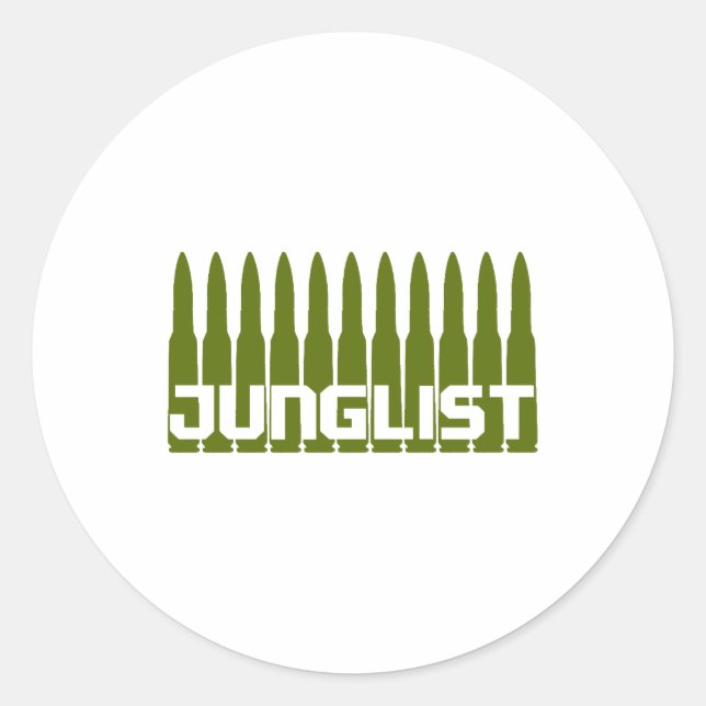 Adesivo Junglist Green (Frente)