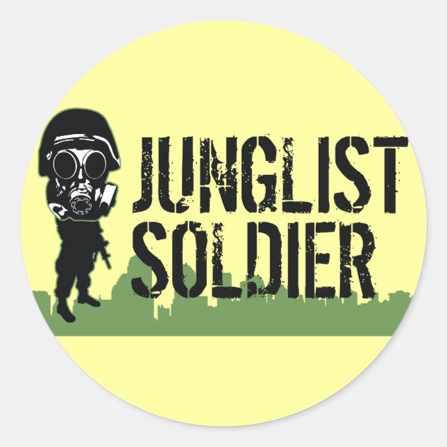 Adesivo Junglist Soldier (Frente)