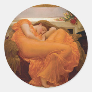 Adesivo Junho flamejante de Frederic Leighton
