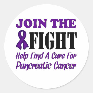 Adesivo Junte-Se À Luta Encontre Uma Cura Para O Câncer de
